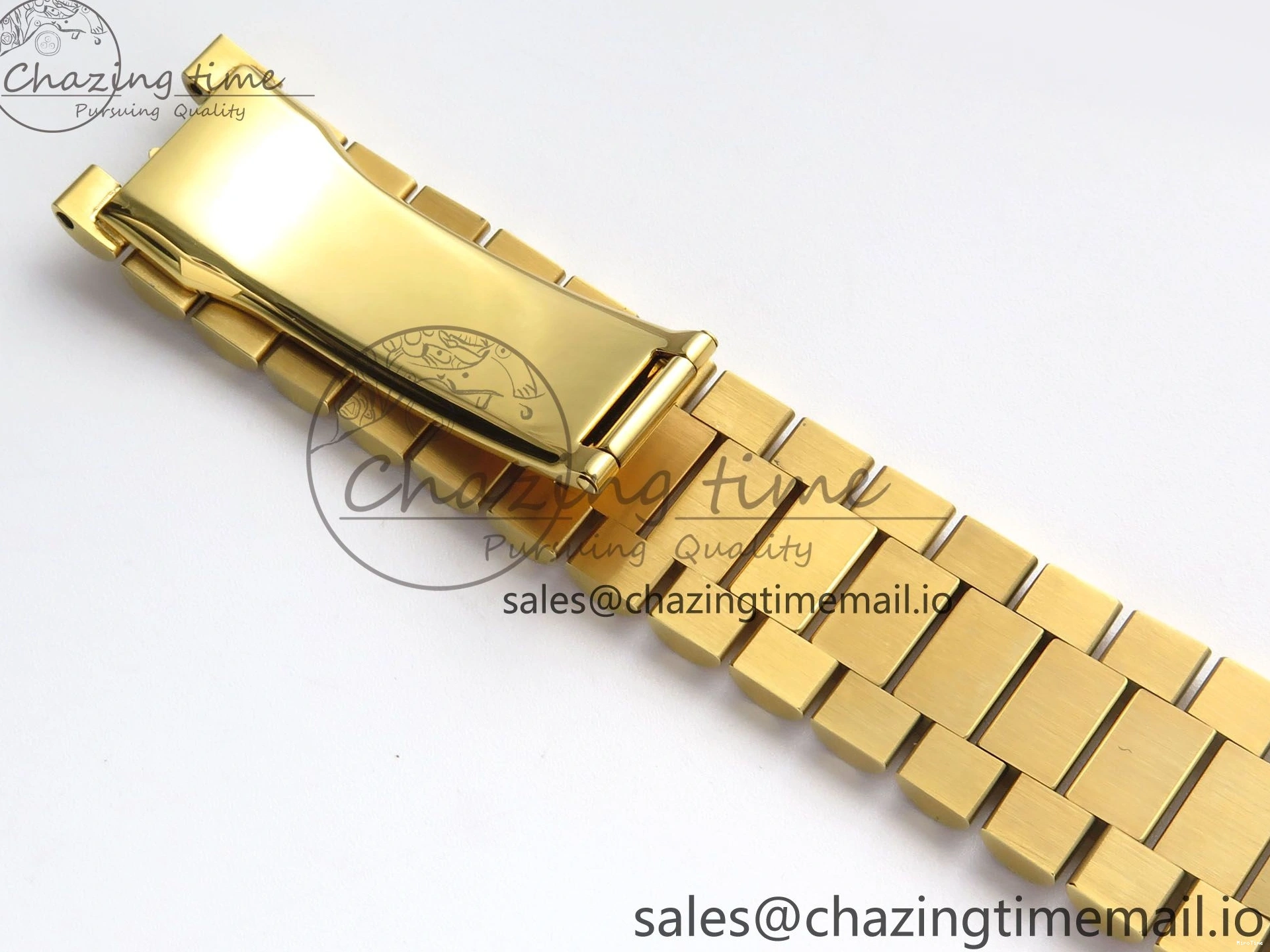 MiroTime 0320 Packable Day Date 40 YG 228238 THBF 1:1 Best Edition Black Crystal Dial on President Bracelet VR3255 V3 (Gain Weight) 378